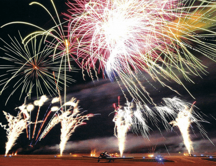 Hartzell Propeller 100th Anniversary Fireworks Rendering